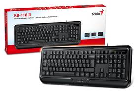 Klávesnica Genius KB-118 ver. II, PS2, CZ+SK layout čierna

 obrázok produktu 1 z 1