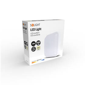 LED stropné svietidlo Solight štvorcové, 20W, 1500lm, 4000K, IP54, 19cm biele

 obrázok produktu 6 z 6