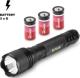 Lampáš RETLUX RPL 114, 5W T6 3x D ALU 

 obrázok produktu 1 z 6