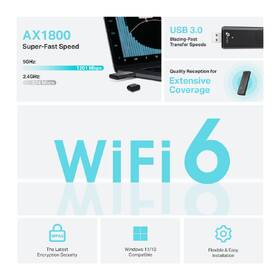 Wi-Fi adaptér TP-Link Archer TX20U čierny

 obrázok produktu 2 z 6