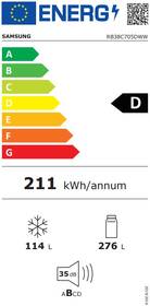 Chladnička s mrazničkou Samsung RB38C705DWW/EF biela

 obrázok produktu 1 z 12