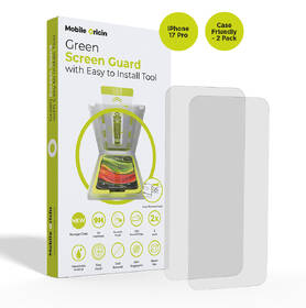 Tvrdené sklo Mobile Origin Screen Guard with easy applicator Case Friendly na Apple iPhone 17 Pro (2 ks) 

 obrázok produktu 13 z 13