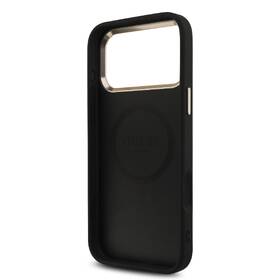 Kryt na mobil Guess 4G Strass Triangle Logo Gold Frame MagSafe na Apple iPhone 18 Pro čierny

 obrázok produktu 4 z 6