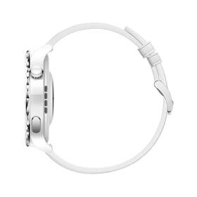 Inteligentné hodinky Huawei Watch GT3 Pro 43 mm - Silver Bezel White Ceramic Case + White Leather Strap 

 obrázok produktu 5 z 6