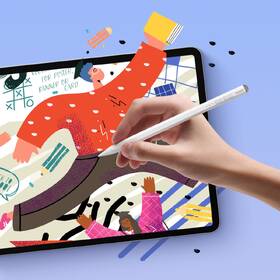 Stylus Baseus Smooth Writing 2 s LED indikátormi stavu batérie (aktívne + pasívne) biely

 obrázok produktu 6 z 16