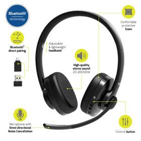 Headset PORT CONNECT ON'R 500 čierny

 obrázok produktu 7 z 9
