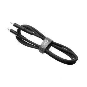 Kábel FIXED Liquid silicone USB-C/USB-C s podporou PD, 60W, 1,2m čierny

 obrázok produktu 4 z 7