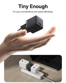 Nabíjačka do siete Baseus Palm 20W USB-C PD QC 3.0 čierna

 obrázok produktu 8 z 13