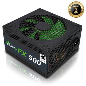 Zdroj Evolveo FX500 500W 80+ čierny

 obrázok produktu 1 z 5