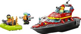 Stavebnica LEGO® City 60373 Hasičská záchranná loď a čln 

 obrázok produktu 1 z 8