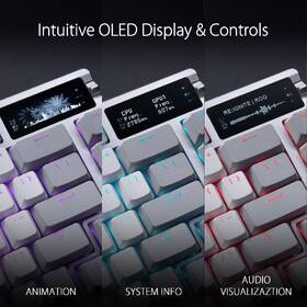 Klávesnica Asus ROG AZOTH (ROG NX Snow/PBT ) - US biela

 obrázok produktu 7 z 12