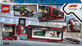Stavebnica LEGO® City 60445 Kamión F1® s autami RB20 a AMR24 F1® 

 obrázok produktu 9 z 9