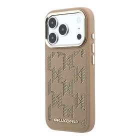 Kryt na mobil Karl Lagerfeld PU Perforated Monogram MagSafe na Apple iPhone 17 Pro béžový

 obrázok produktu 2 z 6