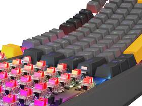 Klávesnica Genesis THOR 230, TKL, RGB, Outemu Red, US layout, šedo-čierna 

 obrázok produktu 8 z 9