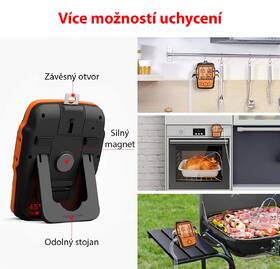 Teplomer do mäsa ThermoPro TP-27B oranžový

 obrázok produktu 3 z 7