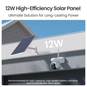 Solárny panel Reolink Solar Panel 3 biely

 obrázok produktu 3 z 8