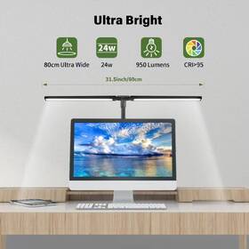 LED svetlo IMMAX OFFICE, na monitor čierne/sivé

 obrázok produktu 7 z 12