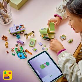 Stavebnica LEGO® Friends 42695 Přívěs s koněm a hříbětem 

 obrázok produktu 8 z 9
