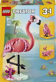 Stavebnica LEGO® Creator 3 v 1 31170 Divoké zvieratá: Ružový plameniak 

 obrázok produktu 3 z 8