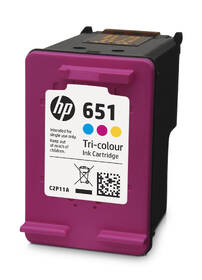 Cartridge HP 651, 300 strán - CMY 

 obrázok produktu 1 z 5