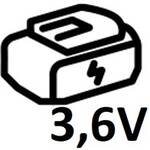 AKU skrutkovače 3,6 V