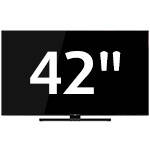 SMART TV s uhlopriečkou 40" - 42" (100 – 107 cm)