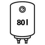 Bojlery 80 litrov