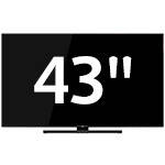 SMART TV s uhlopriečkou 43" (108 – 109 cm)