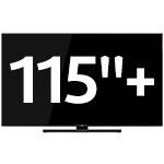 SMART TV s uhlopriečkou nad 115" (nad 290 cm)