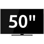 SMART TV s uhlopriečkou 50" (125 – 127 cm)