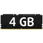Operačné pamäte RAM s kapacitou 4 GB pre notebooky