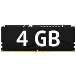 Počítače s kapacitou pamäte 4 - 8 GB