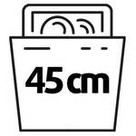 Šírka 45 cm